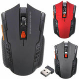 Mouse Gamer Óptico Sem Fio 2,4 GHz