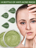 Máscara de Argila e Chá Verde contra Cravos e Acne