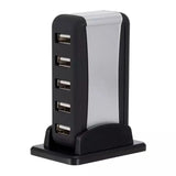 Hub USB 2.0 C/ 7 Portas Extensoras C/Fonte Bivolt