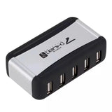 Hub USB 2.0 C/ 7 Portas Extensoras C/Fonte Bivolt