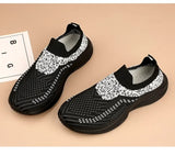 Mocassim Feminino Malha Respirável